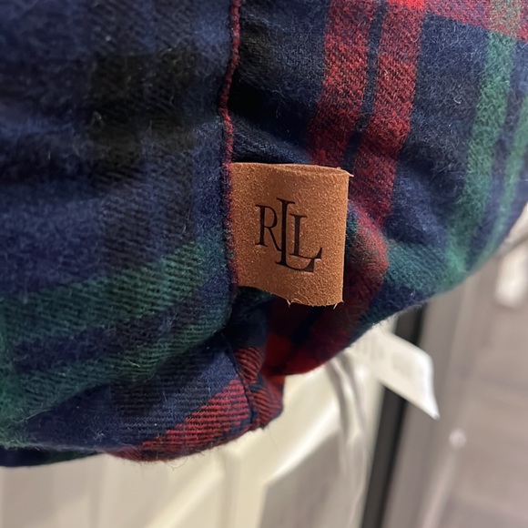 Ralph Lauren Deluxe Pet Bed Dog Cat new 24”x20”x10” Holiday Plaid Christmas - Picture 12 of 15